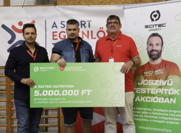 The joint campaign of Scitec Nutrition and the Hungarian Maltese Charity Service has started