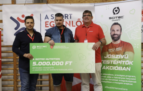 The joint campaign of Scitec Nutrition and the Hungarian Maltese Charity Service has started