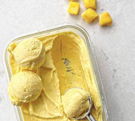 Mango and popcorn ice cream are the hits of this season