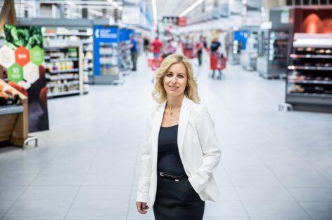 Széll Hajnalka az Auchan Magyarország országos marketing és vásárlói kapcsolatok igazgatója
