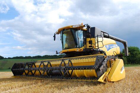 The grain harvester market has expanded significantly