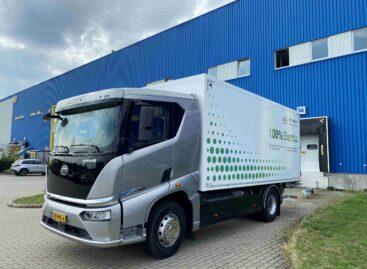 Waberer’s Group was able to test BYD’s electric truck in the EU for the first time