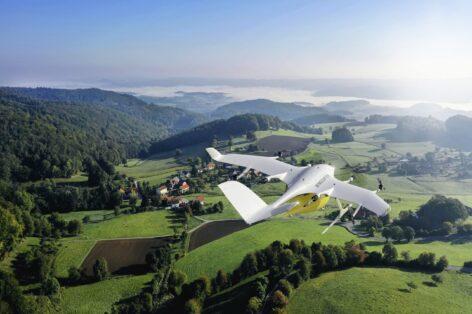 Drónos házhozszállítást tesztel a REWE Németország vidéki területein