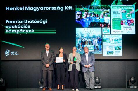 Green Pledge védjegyet kapott a Henkel Magyarország
