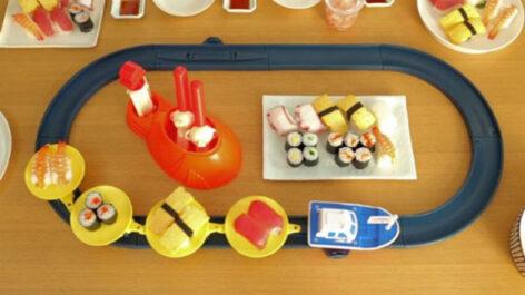 Running sushi at home – Image of the day