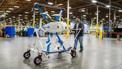Amazon launches drone delivery in Europe