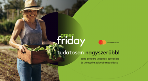 Green Friday kampányt indít a Mastercard, hogy felhívja a figyelmet a tudatos költekezésre