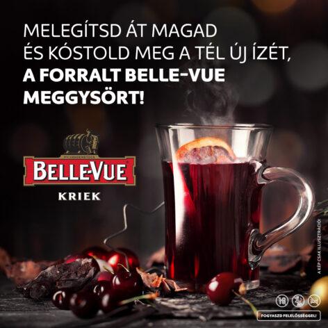 Beer is good even in the cold of winter: here is the newest hit of the Advent season: Belle-Vue Kriek mulled beer!
