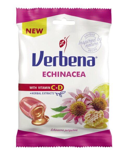 Verbena Echinacea cukorka C- és D-vitaminnal