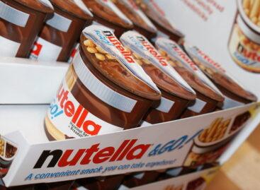 A Nutella és a Kinder iránti kereslet növelte a Ferrero olaszországi eladásait