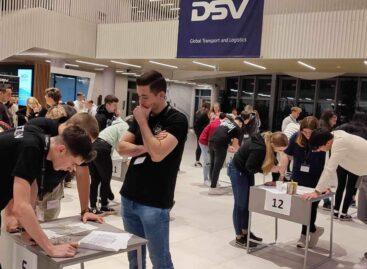 DSV Hungary supported a 24-hour logistics competition