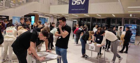 DSV Hungary supported a 24-hour logistics competition