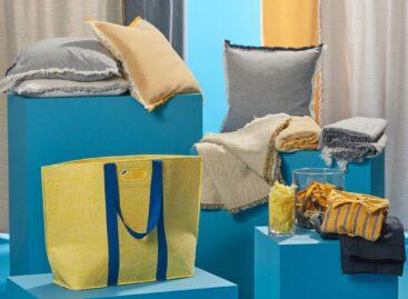 IKEA presents the VÄXELBRUK textile collection made from recycled work clothes