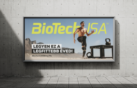 Legyen ez a legfittebb éved!: A BioTechUSA a fogyasztóinak indított nemzetközi kihívással, Magyarországon pedig óriásplakát kampánnyal vág neki 2024-nek