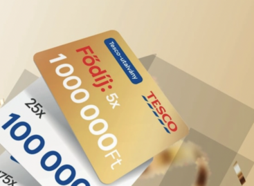 The winners of Tesco’s game can shop for free in a total value of more than HUF 60 million