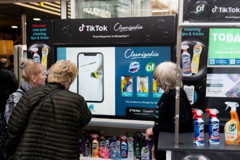 Unilever brings TikTok cleaning trend to Asda in-store shoppers