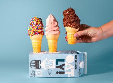 Az Oatly zabalapú fagylaltjai már fagylaltozókban is kaphatók