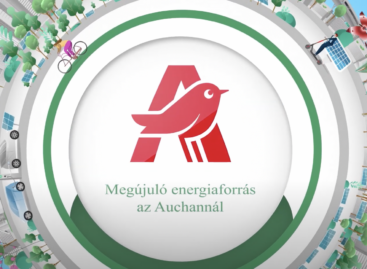 Auchan and Auchan Korzó increase the energy efficiency of their properties by installing solar panels