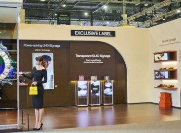 Az LG a 2024-es ISE kiállításon mutatja be legújabb kereskedelmi kijelzőit