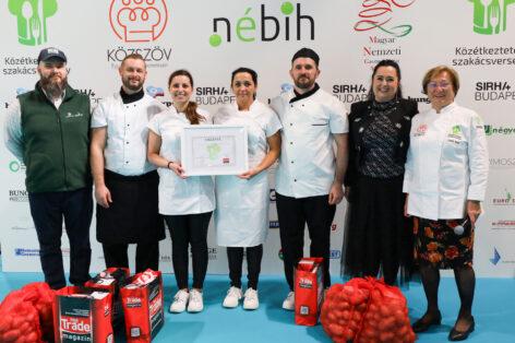 The first day of the finals of the KÖSZ 2023-2024 public catering cooking competition