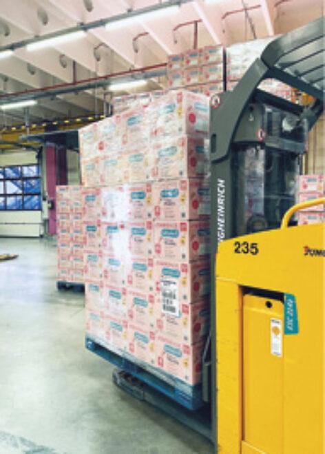 Dm helps families with young children in need by donating nappies