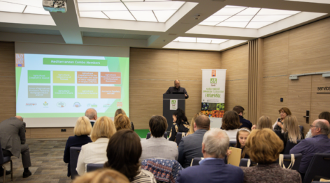 Press Event in Budapest for the promotion of European vegetables and the European Kaki Fruit