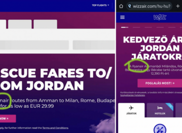 Csak nem a Ryanairt promózza a Wizz Air?