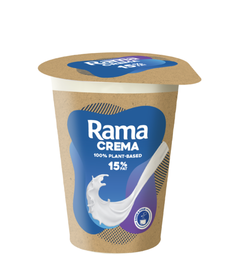 Plant-based foam on the cake: RAMA Crema!