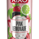 XIXO Pink Lemonade Eper- és Lime 250 ml, szénsavas üdítőital