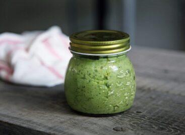 There is also a pesto available for everyone