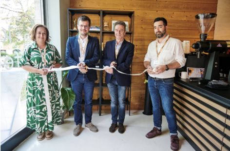 A new coffee roasting plant and training studio opened in Budaörs