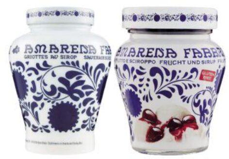 Fabbri Amarena cherries in syrup and Fabbri spreadable creams