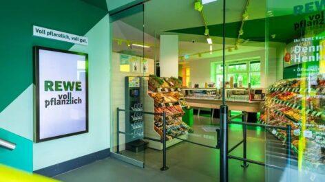 Megnyílt a REWE első 100%-ban növényi alapú élelmiszerüzlete Berlinben