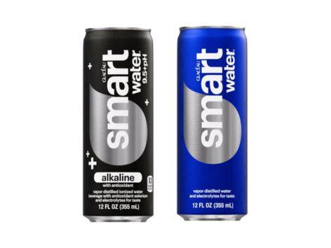 Coca-Cola’s smartwater launches canned water as demand for convenience rises