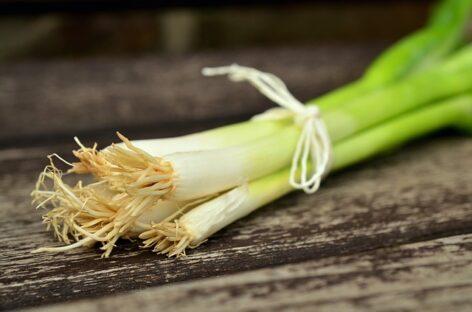 It produced more spring onions, but fewer leeks