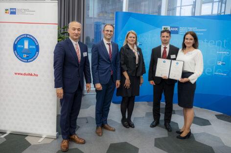 A Lufthansa Systems Hungária második alkalommal nyerte el a „Megbízható Munkaadó” díjat