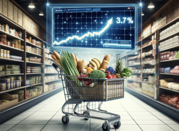 KSH: Consumer prices increased by 3.7 percent on average in April compared to the same month of the previous year