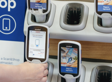 A handheld scanner that can also be started from a mobile app speeds up shopping in Tesco stores