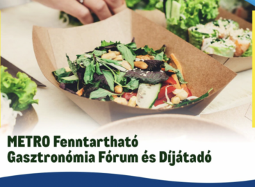 A fenntartható gasztronómia lesz a METRO fórumának fő témája