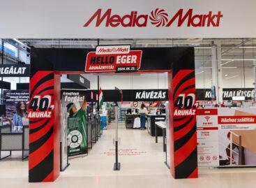 Megnyílt Egerben a MediaMarkt 40. áruháza