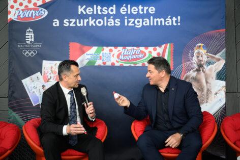 The Hungarian Olympic Committee and Pöttyös are launching a joint campaign