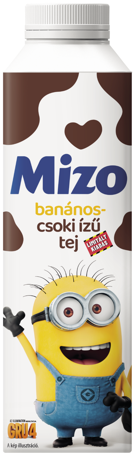 Mizo banana-chocolate flavoured milk