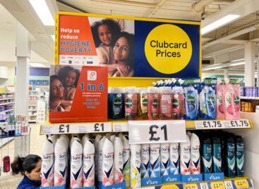Tesco teams up with suppliers to tackle hygiene poverty