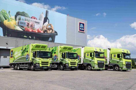 Diesel versus electric truck: ALDI measured the consumption difference