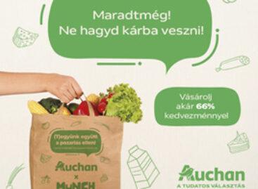 Munch is now available in every Auchan store