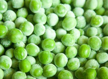 The export of frozen green peas increased by 20 percent in 2023