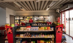 Auchan opened a new gas station and shop