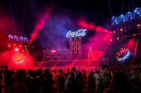 Coca-Cola will be one of the protagonists of the festival season again this year