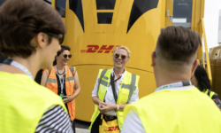 DHL arrived at the Hungaroring for the Formula 1® weekend with a doubled fleet of trucks powered by biofuel