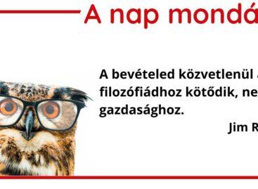 (HU) A nap mondása